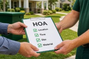 HOA cleanup event details