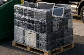 Commercial recycling pickup