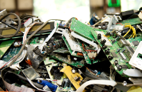 Circuit boards for electronics recycling
