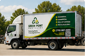 Green Point Recycling commercial truck